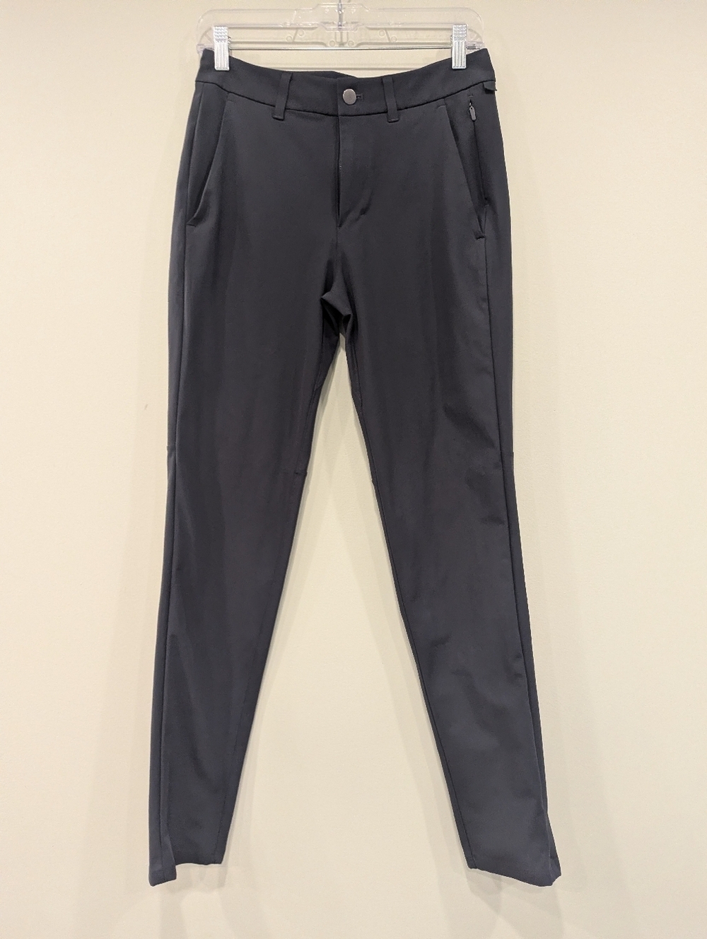 Lululemon ABC Slim Fit 5 Pocket Pants In Dark Grey Size 28
